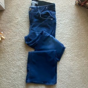 Ab technology boot cut jeans